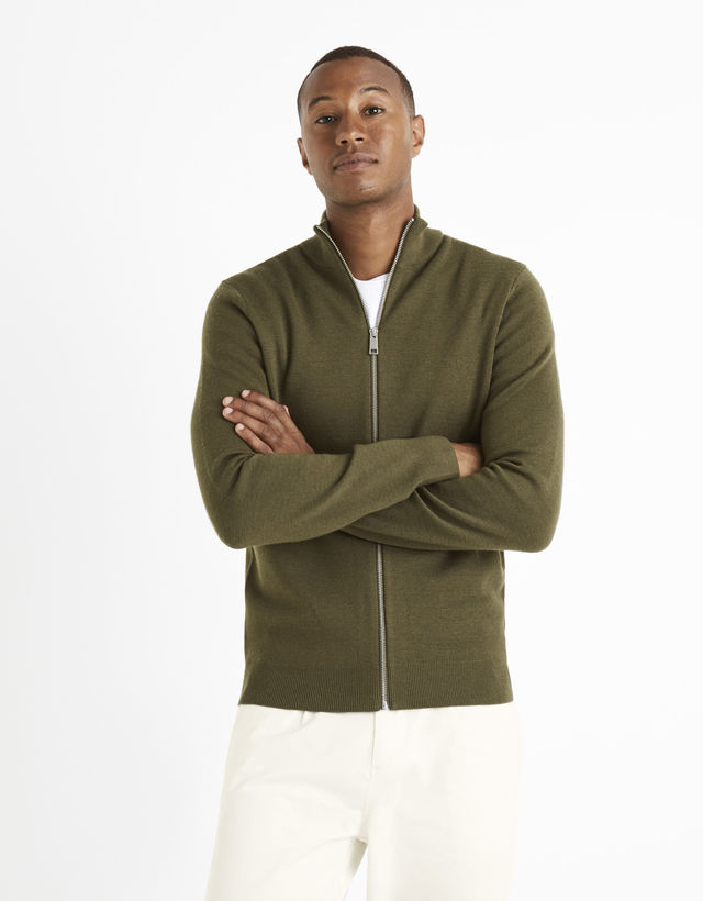Kardigan Vemerizip merino