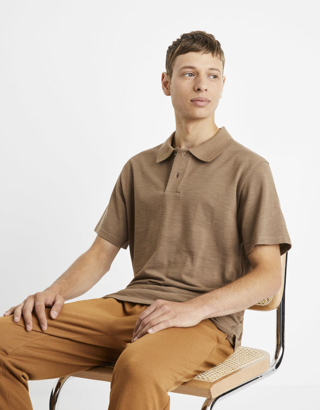 Bavlněné polo tričko Cesunny Bavlněné polo tričko Cesunny