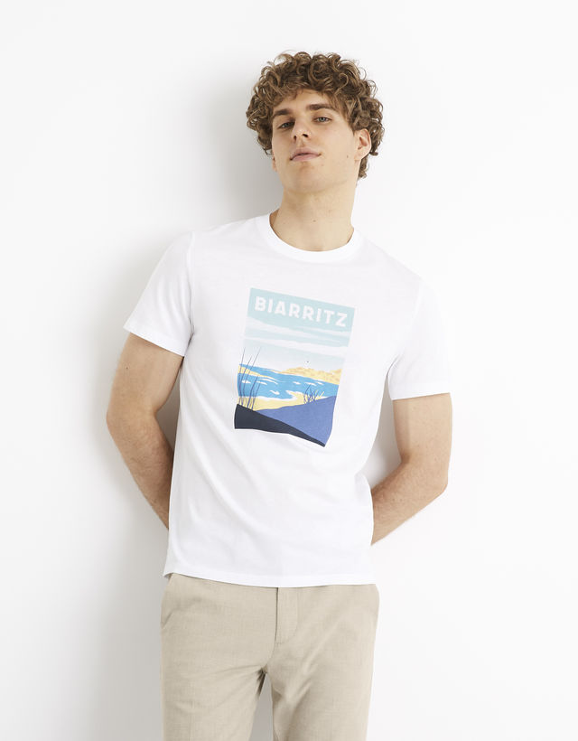 Bavlněné tričko Cevinty Biarritz