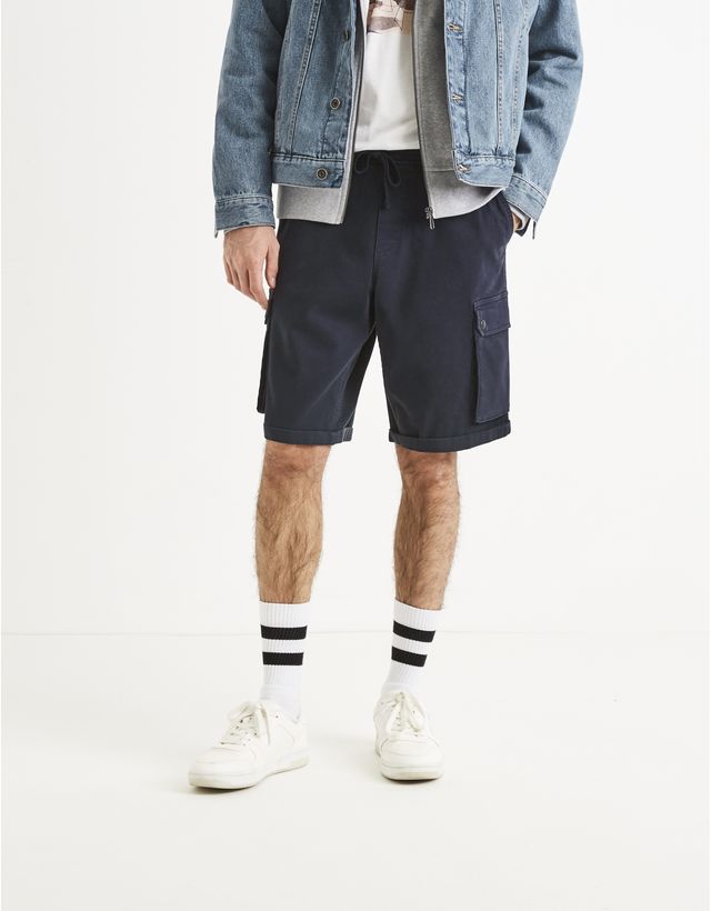 Kraťasy Tonobm chino s příměsí lnu Kraťasy Tonobm chino s příměsí lnu