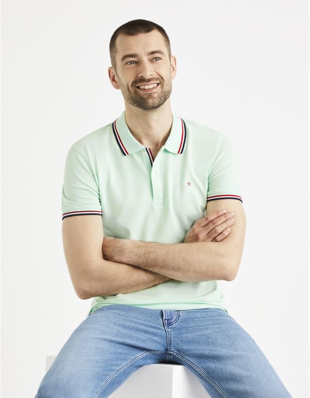 Polo tričko Necetwo z bavlny Supima®