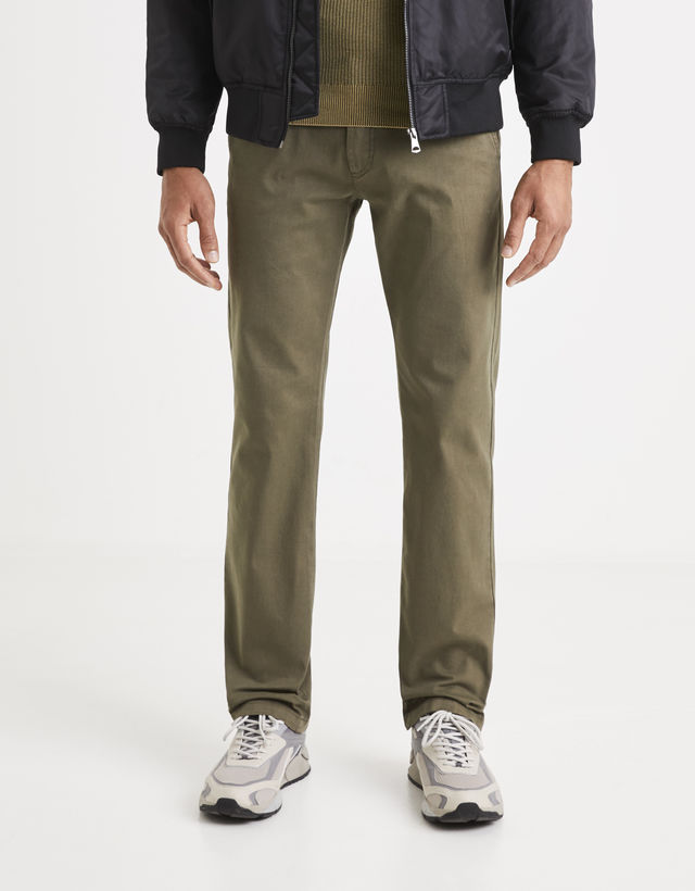 Kalhoty chino straight bi-stretch Kalhoty chino straight bi-stretch