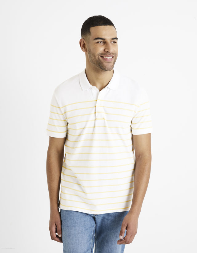Pruhované polo tričko Dedalton Pruhované polo tričko Dedalton