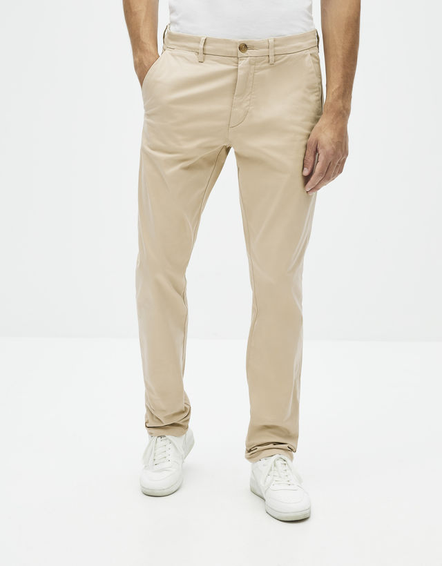 Kalhoty slack Pobelt straight Kalhoty slack Pobelt straight