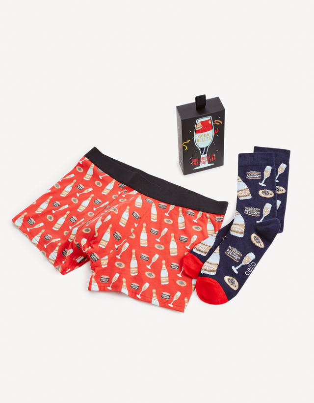 Boxerky a ponožky v dárkovém balení Boxerky a ponožky v dárkovém balení