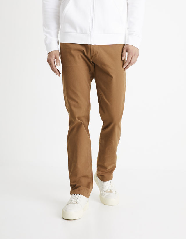 Kalhoty chino straight twill Tohenri