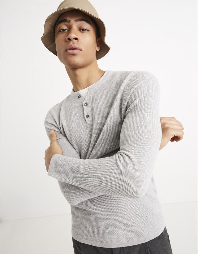 Svetr henley Techillpic
