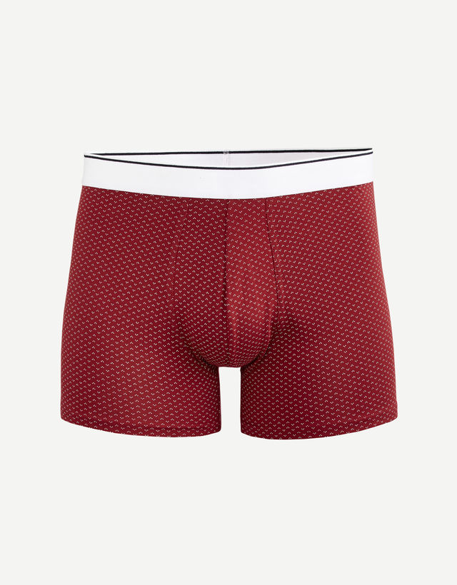 Boxerky z bavlny a drobným vzorem Boxerky z bavlny a drobným vzorem
