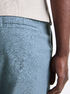 Lněné kalhoty Dolinco (4)