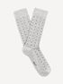 Vzorované ponožky Vipere z bavlny Supima® (1)