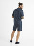 Krátké bavlněné pyžamo Biche (2)